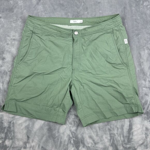 ONIA The Calder Stretch Nylon Swim Trunks Shorts 7" Inseam Lined Mens Size 32 - Picture 1 of 13